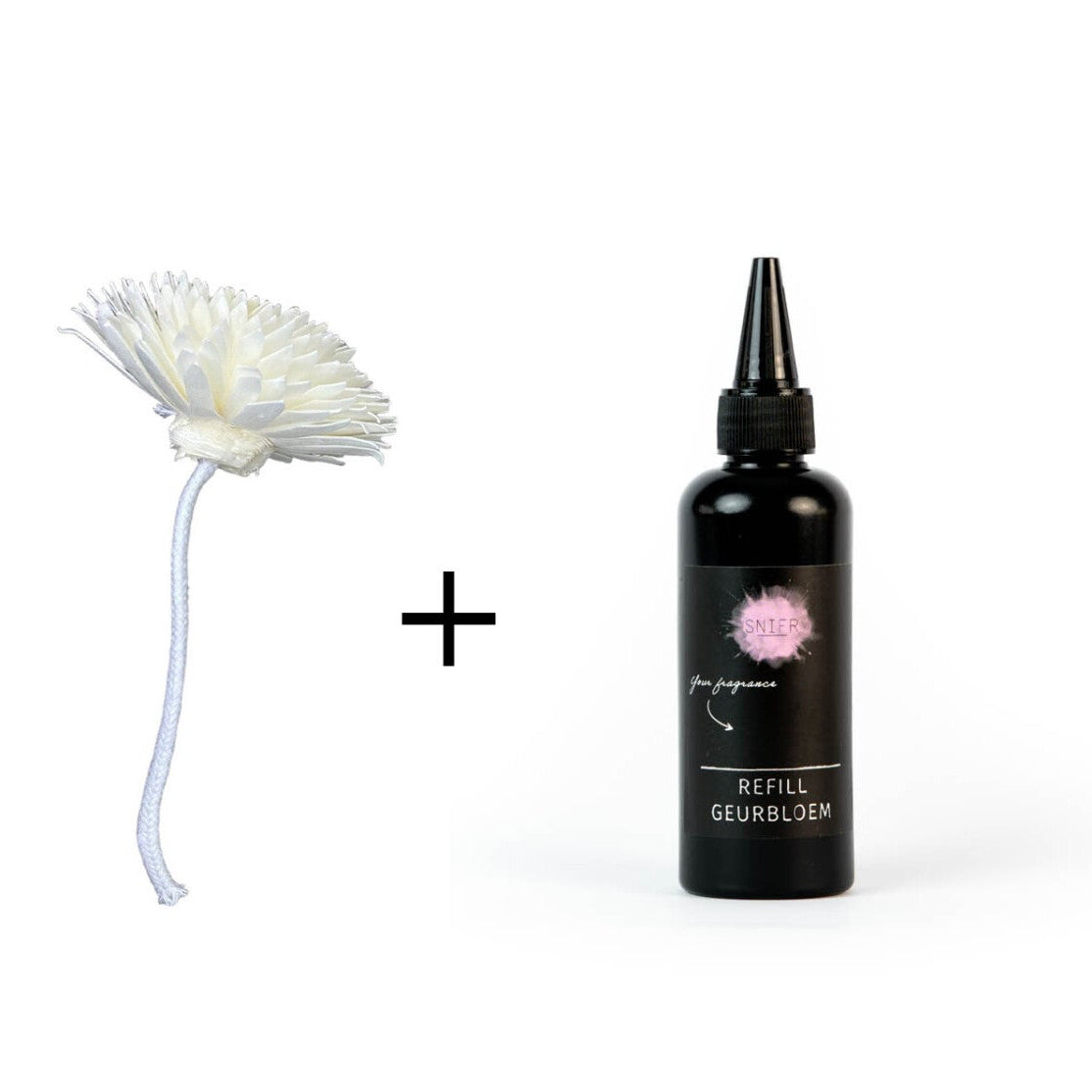 Refill geurbloem (vloeistof + nieuwe bloem)